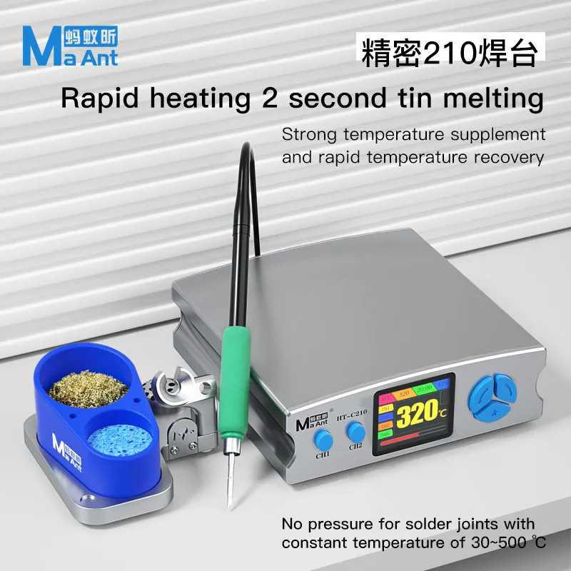 MaAnt HT-C210 Precision Solder - đánh giá và giá C210 Precision Soldering Station