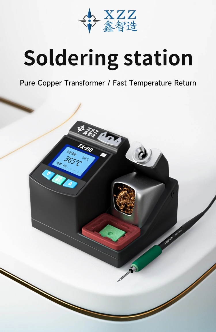 XZZ FX-210 Super Precision Sol - đánh giá và giá C210 Precision Soldering Station